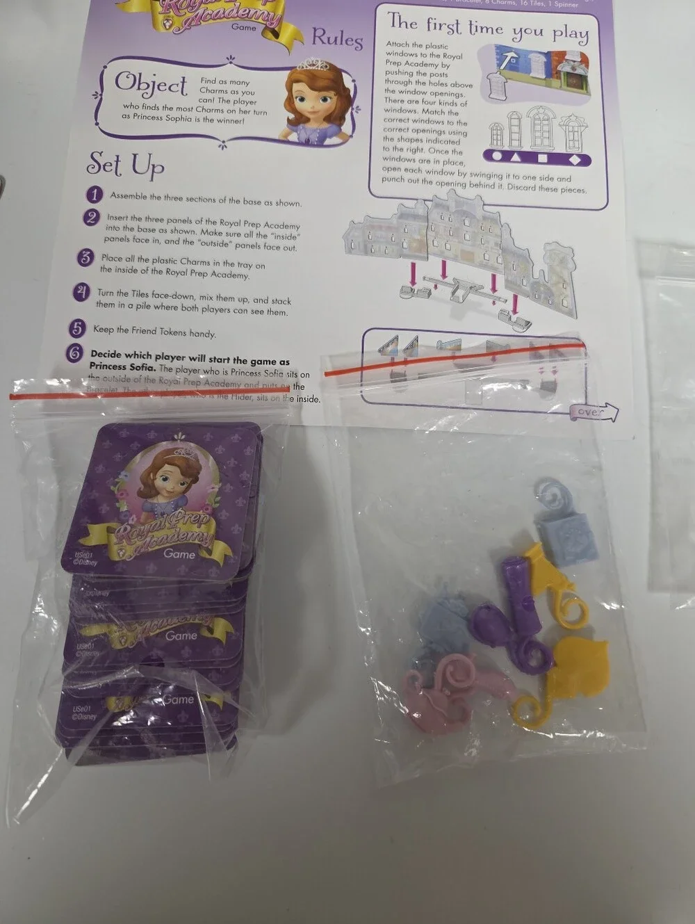 Disney Sofia the First Royal Prep Academy Board Game